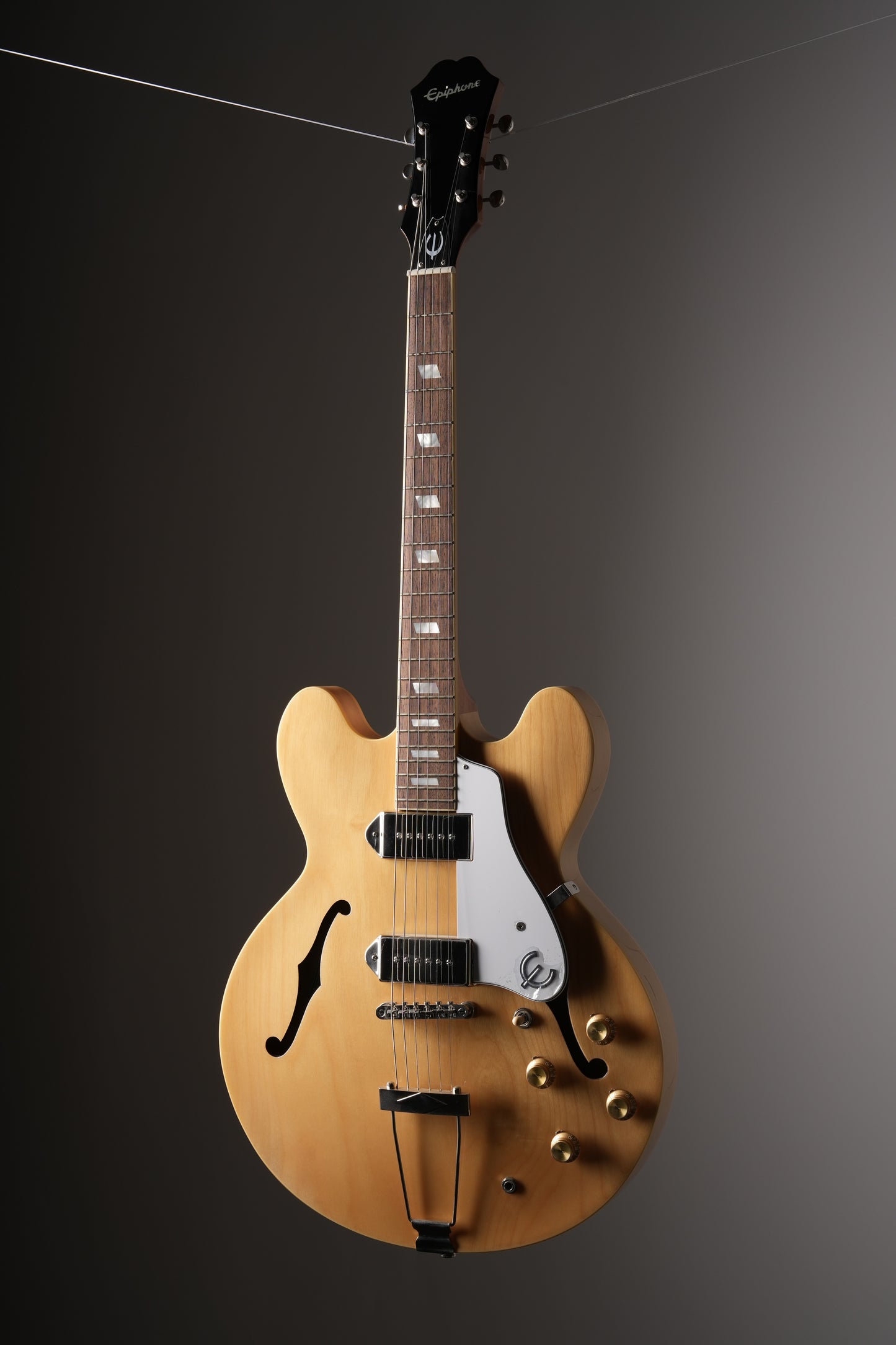 Epiphone Casino Electric Hollowbody Guitar - Natural, w/ Gig Bag