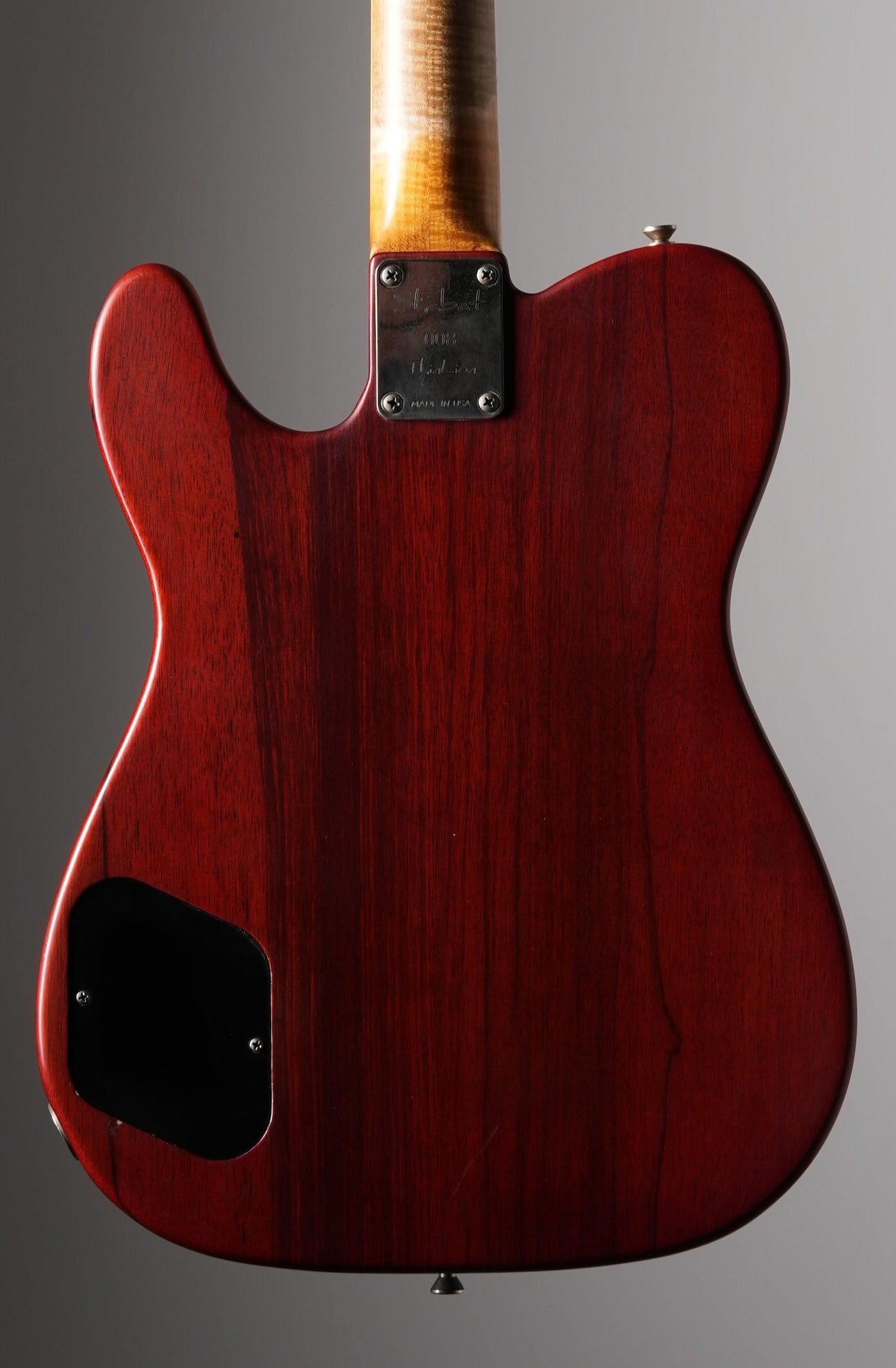 Shabat ThinLion Flame Top Electric Guitar - Sunburst, w/ OHSC