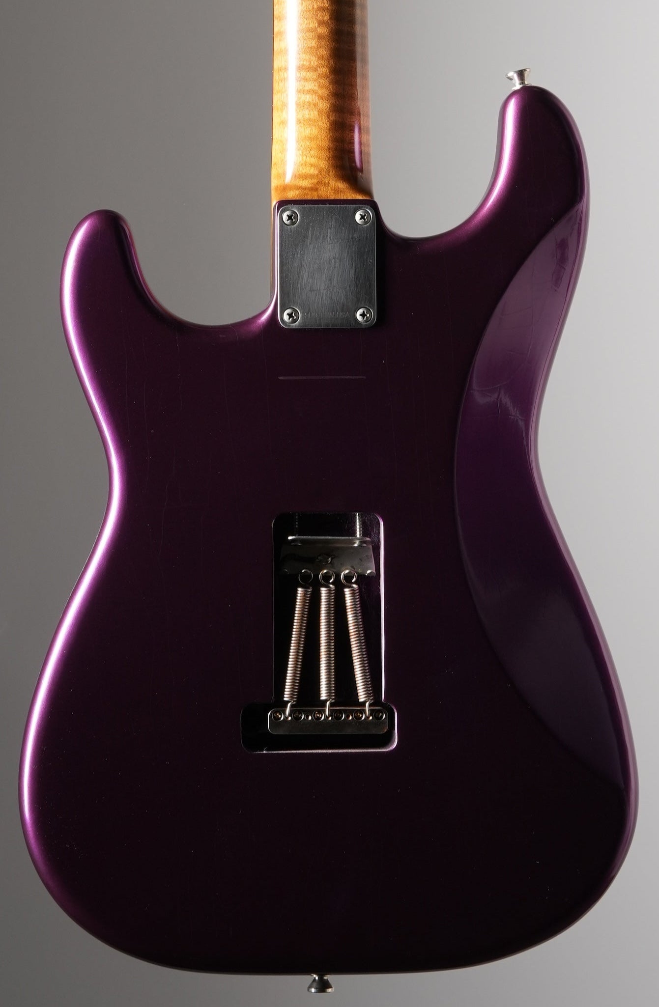 Shabat Lynx HSH Super Strat Electric Guitar - Purple, w/ OHSC (signed by Shannon Tweed, Gene Simmons’ wife)