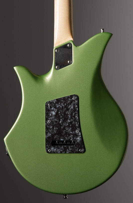 Pinter Guitar Rockstar SB1-R Electric Guitar - Green, w/ Original Deluxe Gig Bag