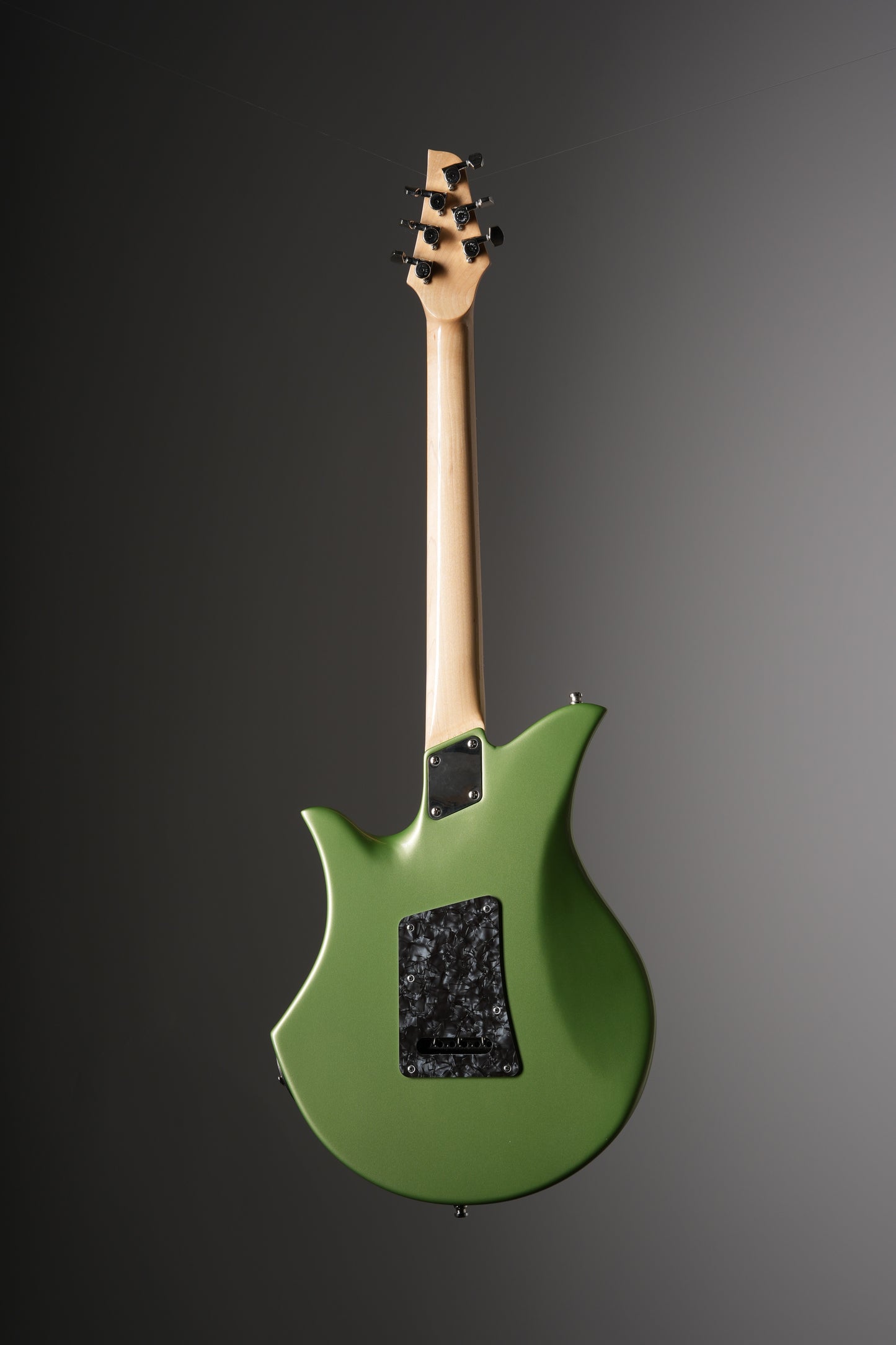 Pinter Guitar Rockstar SB1-R Electric Guitar - Green, w/ Original Deluxe Gig Bag