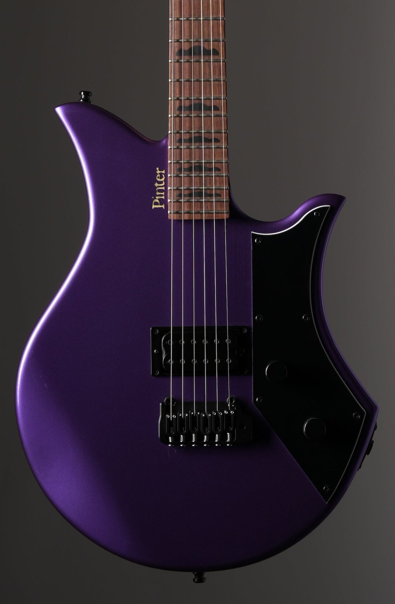 Pinter Guitar Super Sport SB1-S Electric Guitar - Purple, w/ Original Deluxe Gig Bag