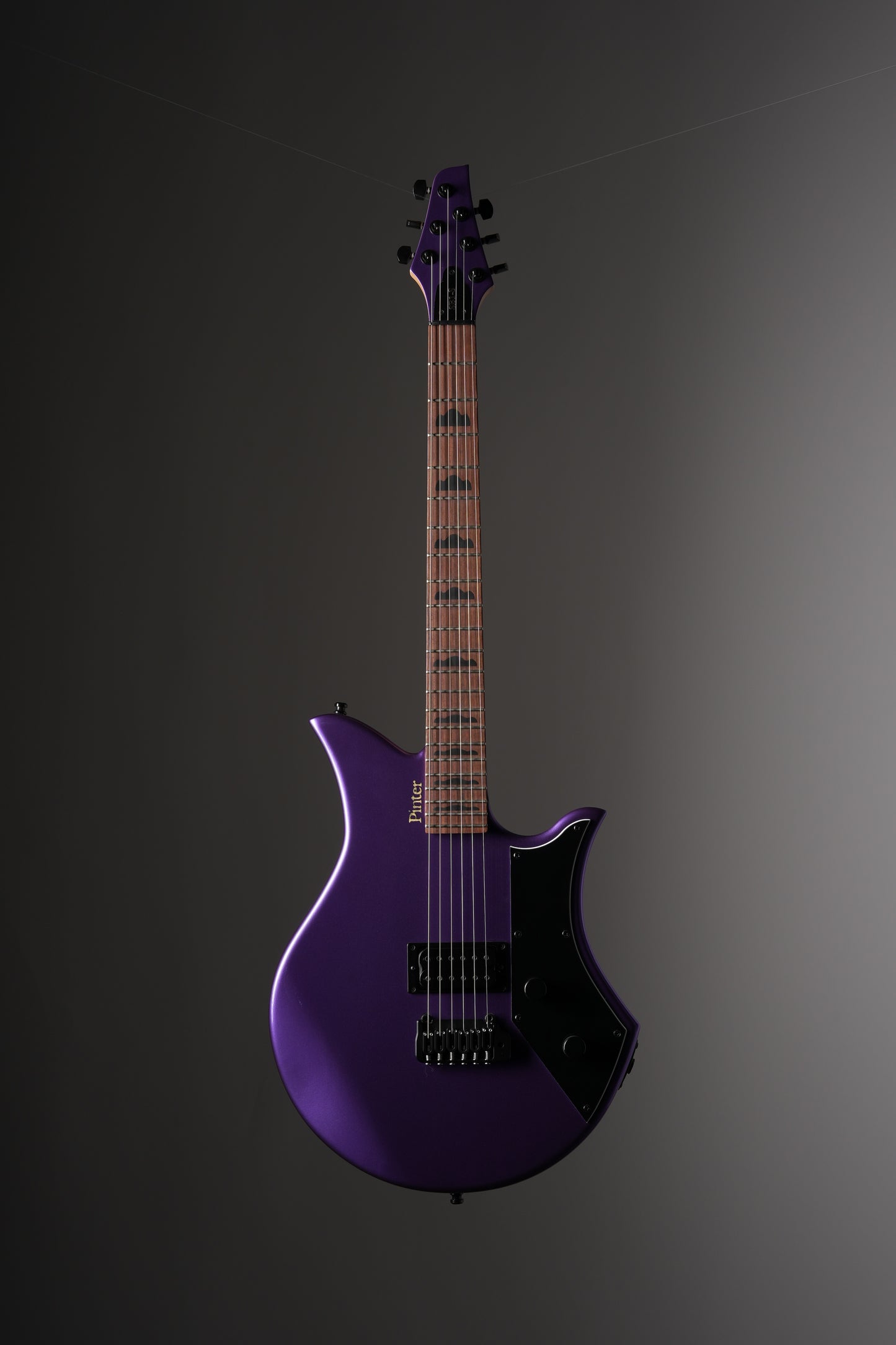 Pinter Guitar Super Sport SB1-S Electric Guitar - Purple, w/ Original Deluxe Gig Bag