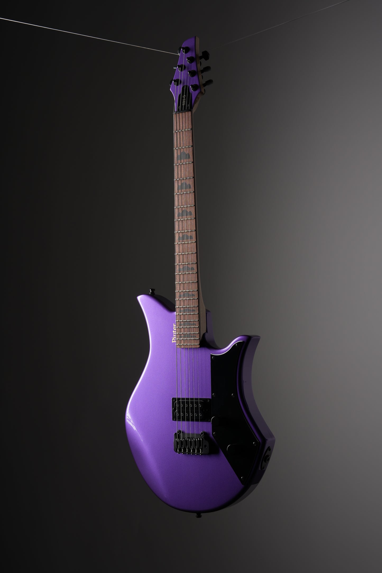 Pinter Guitar Super Sport SB1-S Electric Guitar - Purple, w/ Original Deluxe Gig Bag