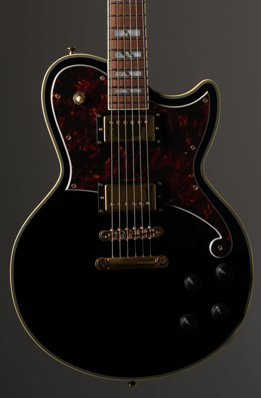 D’Angelico (2017) Deluxe Brighton Electric Guitar - Black, w/ OHSC