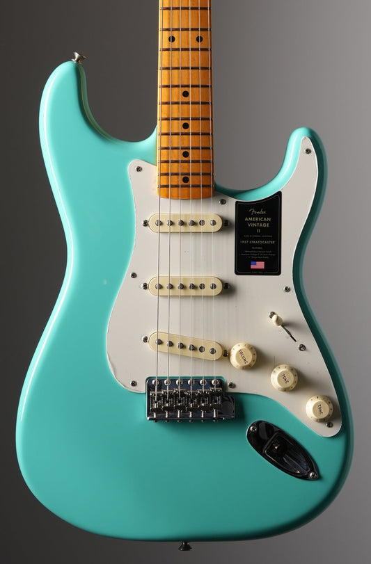 Fender American Vintage II 1957 Stratocaster Electric Guitar - Seafoam Green, w/ OHAC