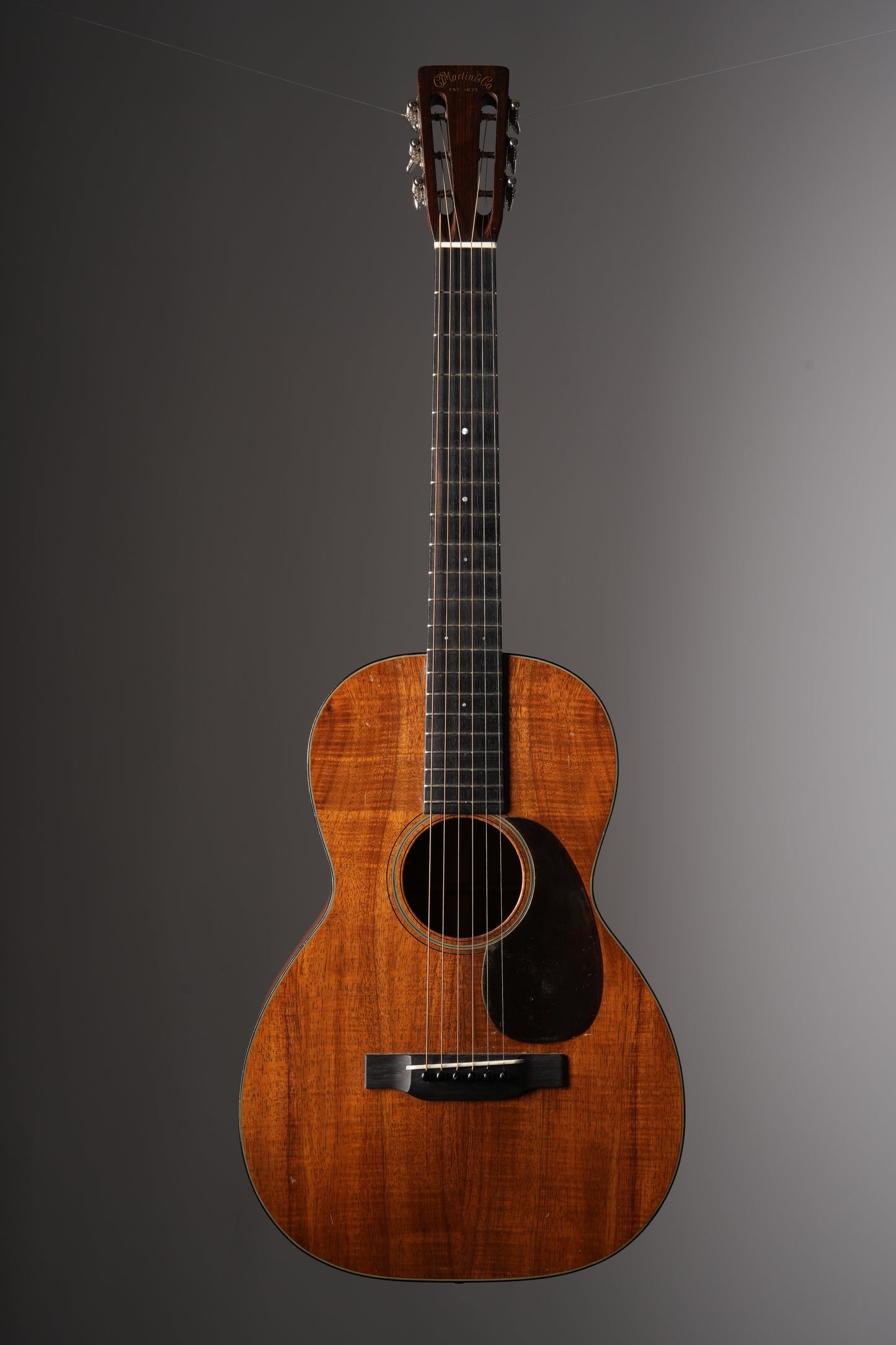 Martin (1935) 0-18K Koa Parlor Acoustic Guitar - Natural