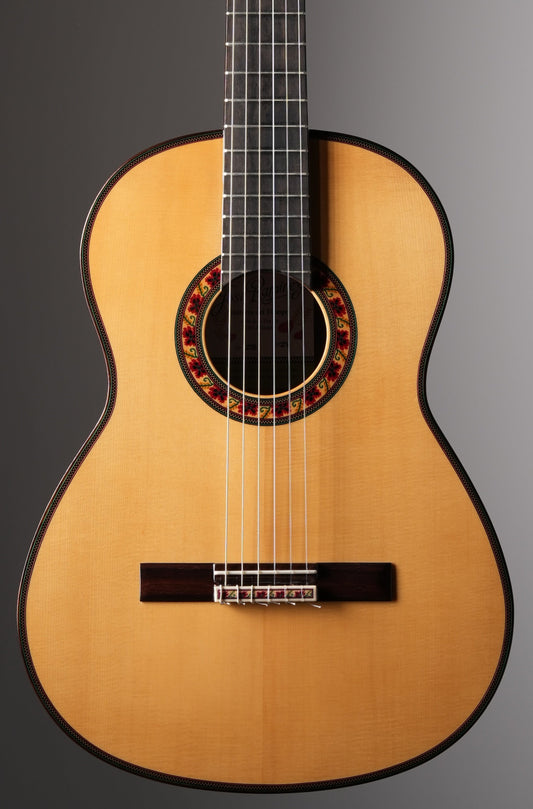 Jose Ramirez Tiempo Spruce Classical Guitar - Natural, incl. OHSC