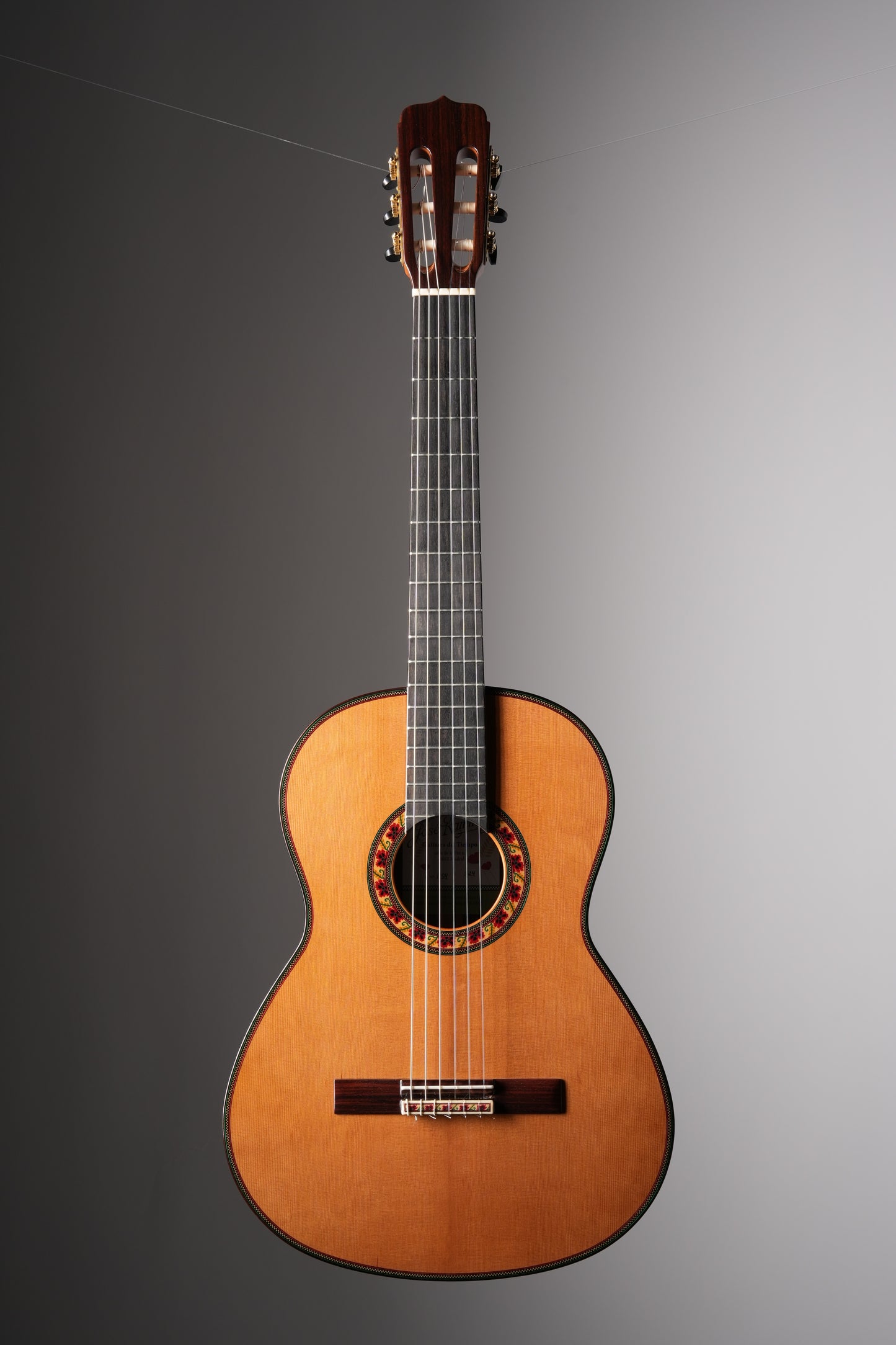 Jose Ramirez Tiempo Cedar Classical Guitar - Natural, incl. OHSC