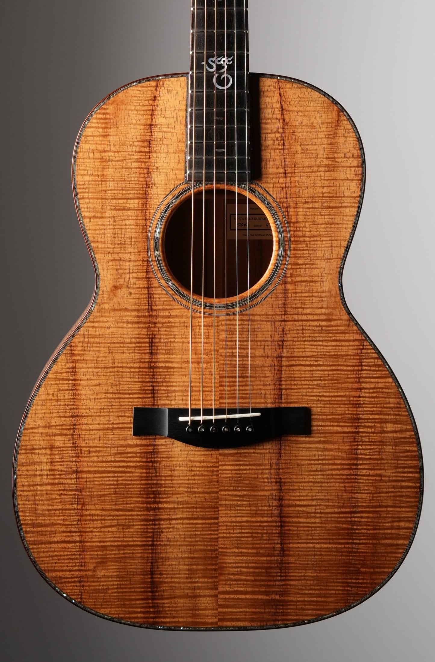 Santa Cruz Koa 000-42 Custom Slothead