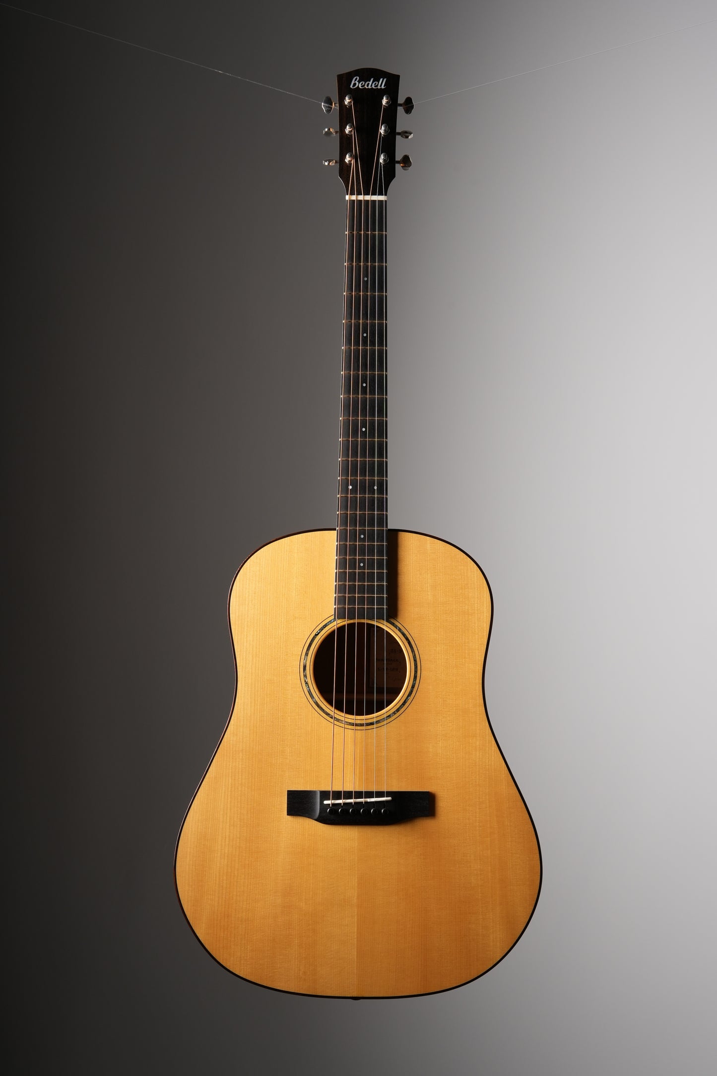 Bedell SS-D-TS/MY Acoustic Guitar - Natural, incl. OHSC