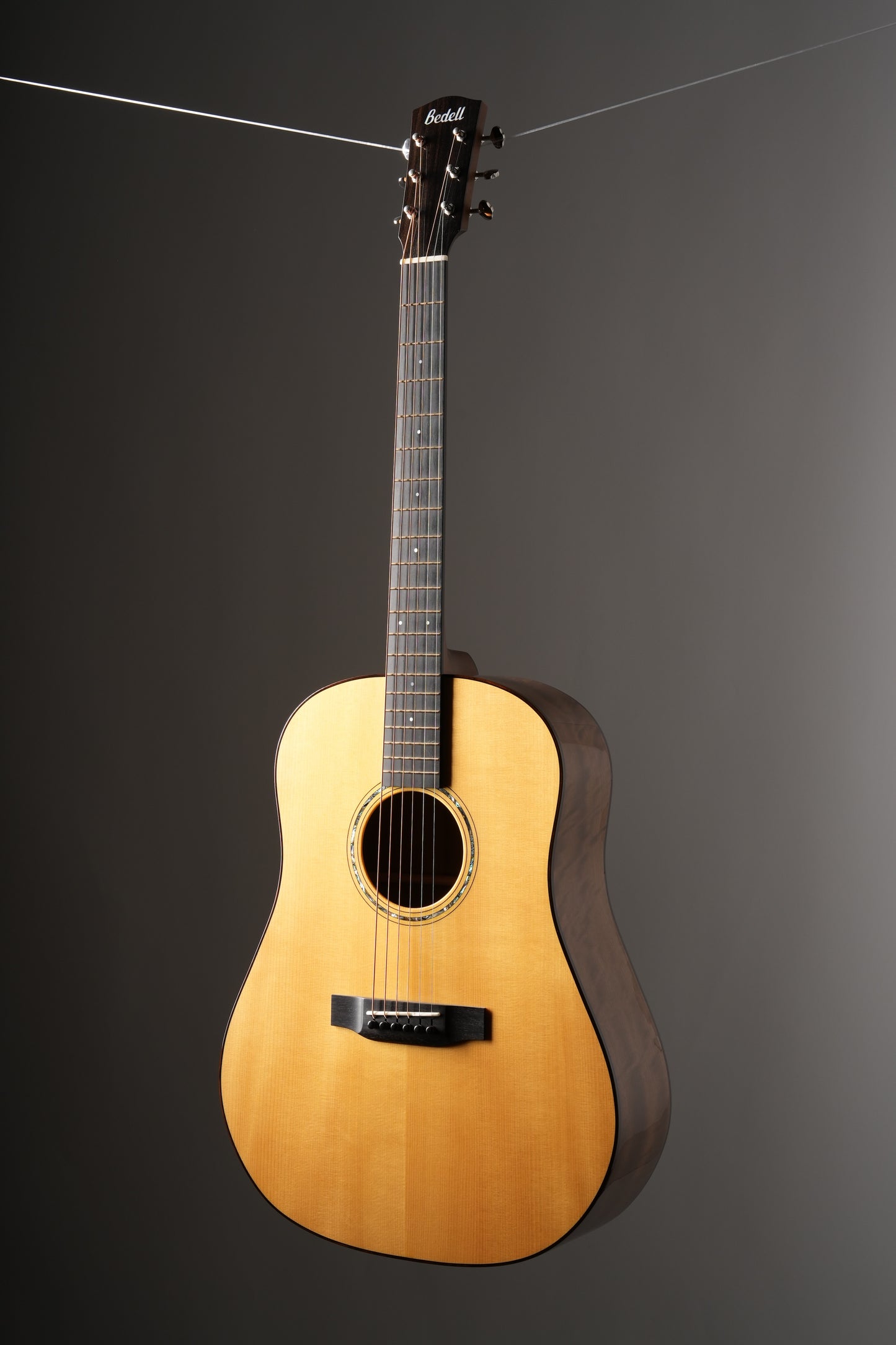 Bedell SS-D-TS/MY Acoustic Guitar - Natural, incl. OHSC