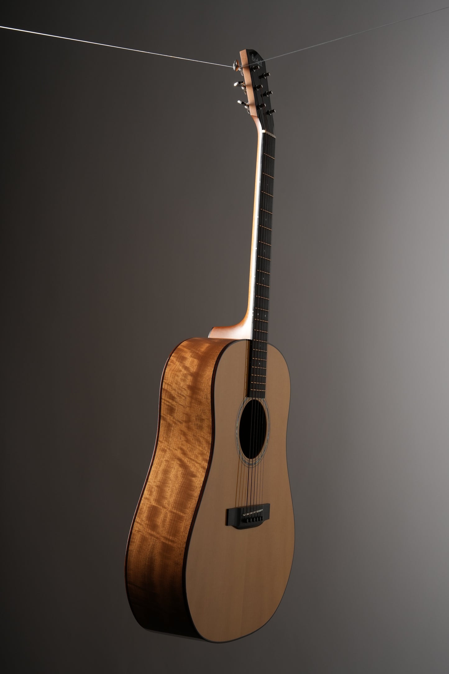 Bedell SS-D-TS/MY Acoustic Guitar - Natural, incl. OHSC