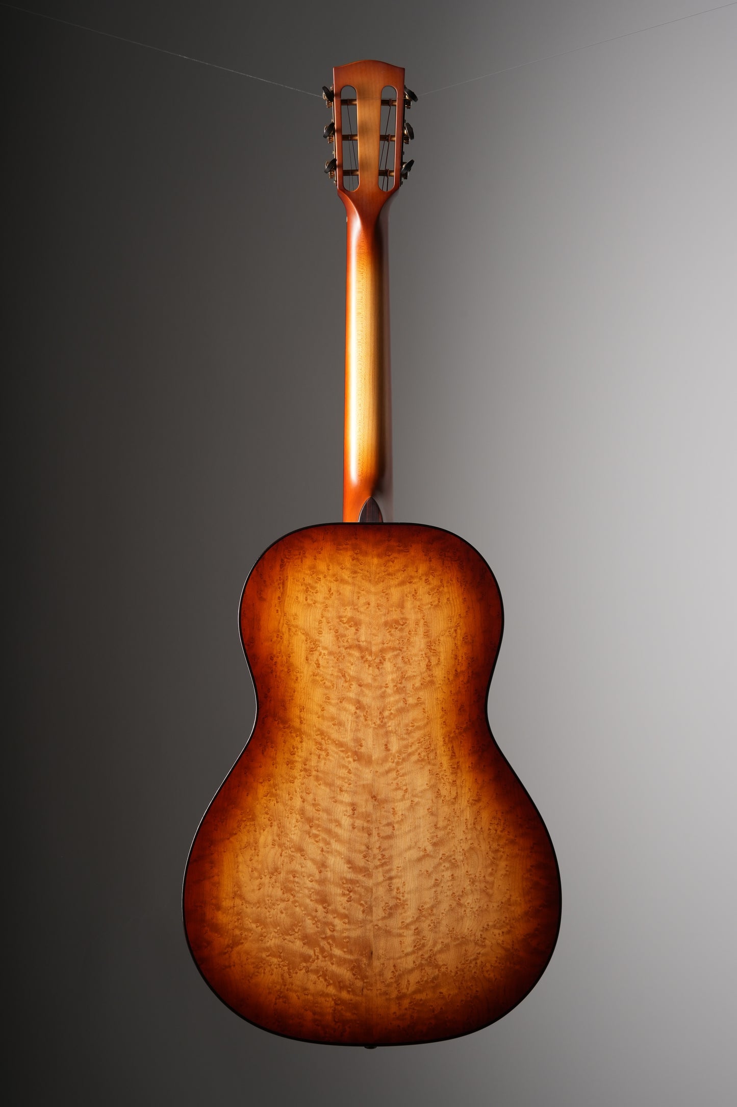 Bedell Custom Shop Euro Spruce Parlor Acoustic Guitar - Natural, incl. OHSC