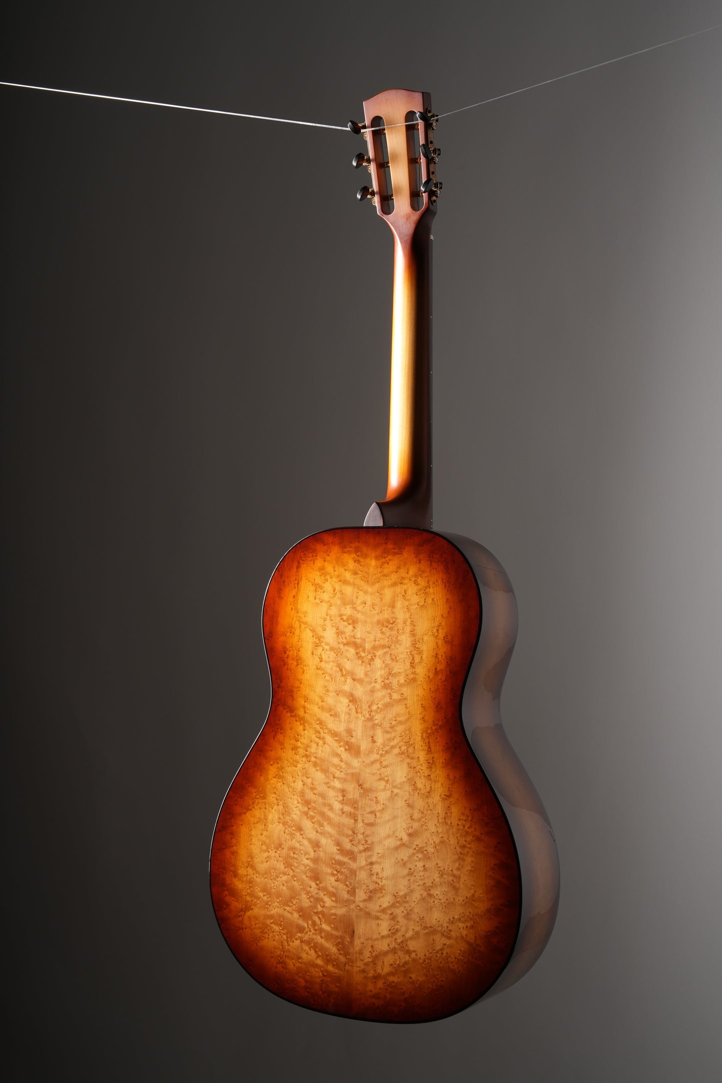 Bedell Custom Shop Euro Spruce Parlor Acoustic Guitar - Natural, incl. OHSC