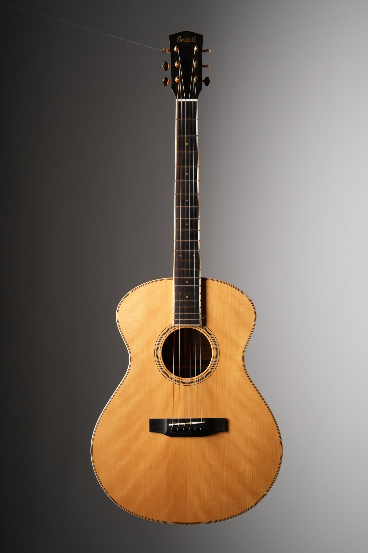 Bedell Custom Orchestra Port Orford Acoustic Guitar - Natural