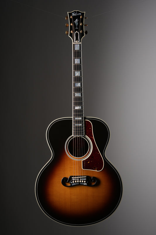 Gibson SJ-200 Western Classic Acoustic Guitar - Vintage Sunburst, incl. OHSC