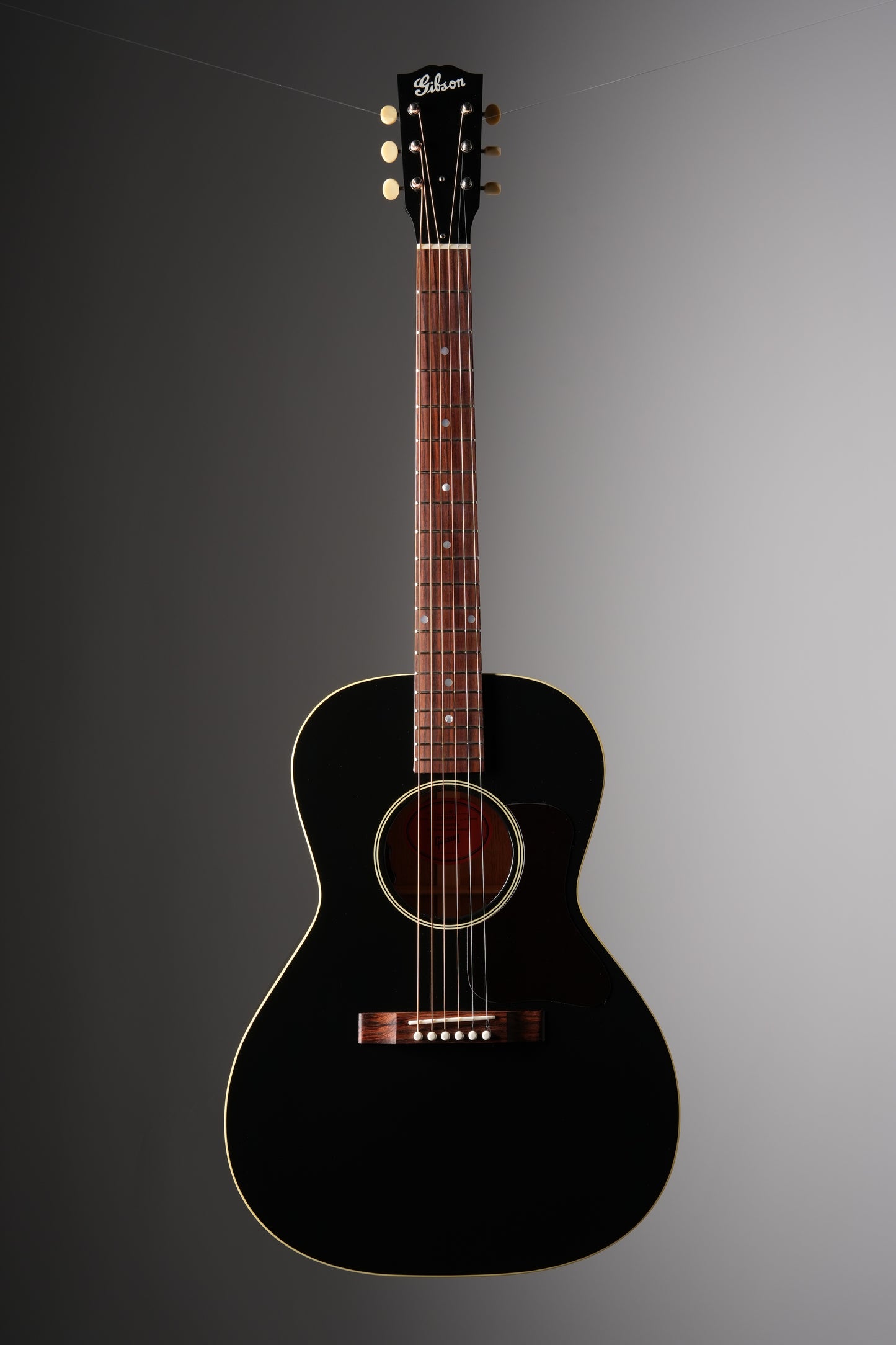 Gibson L-00 Standard Acoustic Electric Guitar - Ebony, incl. OHSC