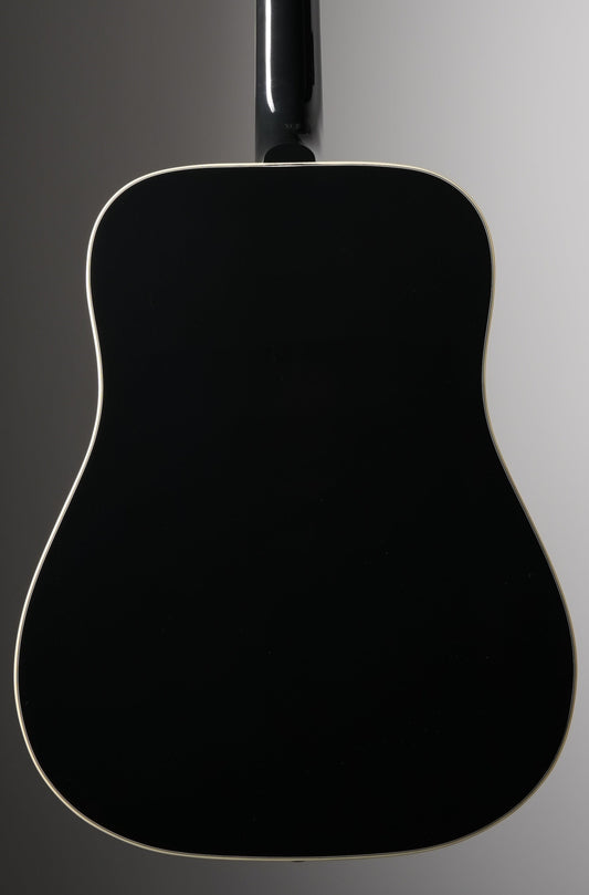 Gibson Hummingbird Custom Acoustic Electric Guitar - Ebony, incl. OHSC