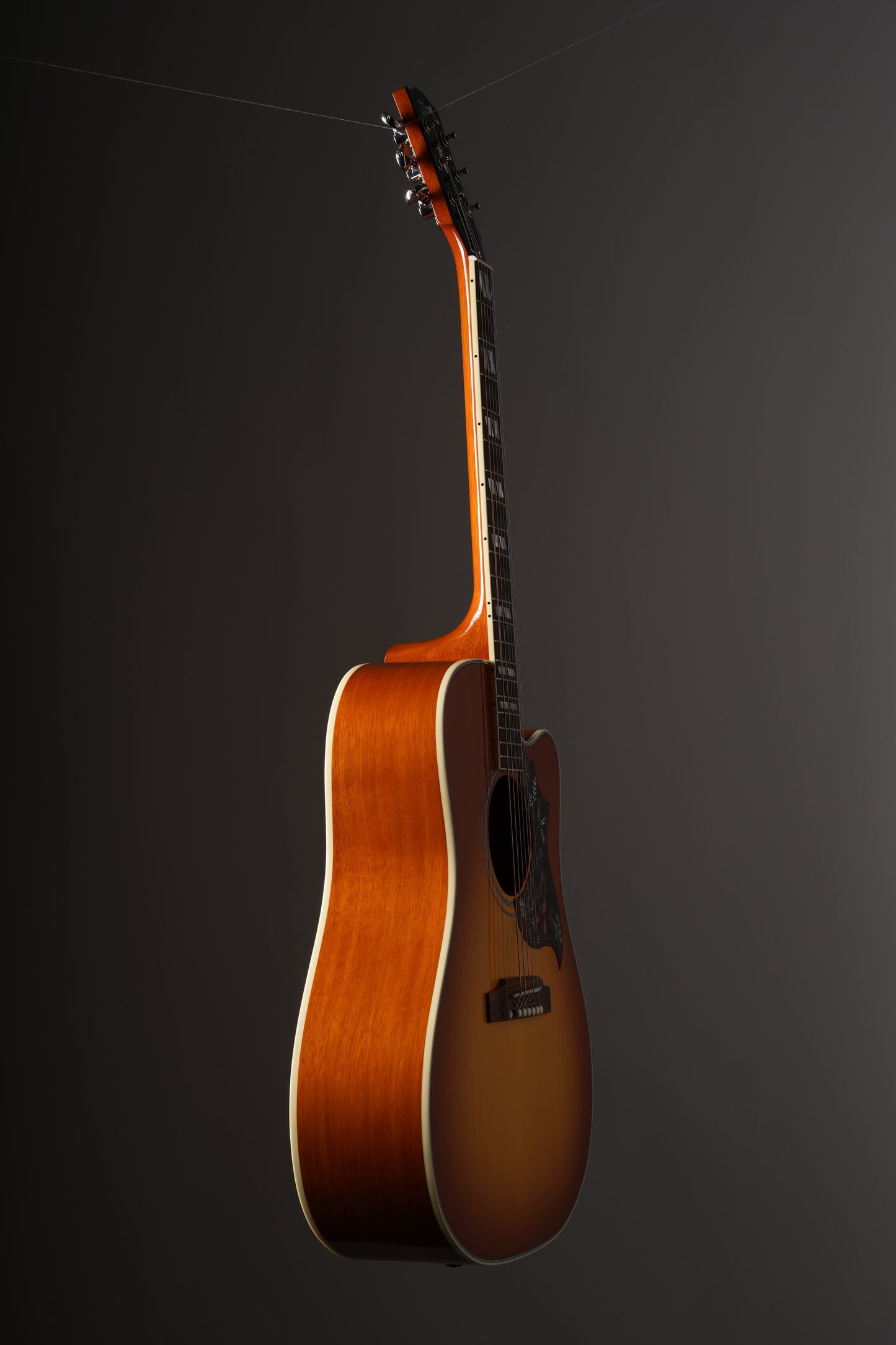 Gibson Hummingbird Standard EC Acoustic Electric Guitar - Heritage Cherry Sunburst, incl. OHSC