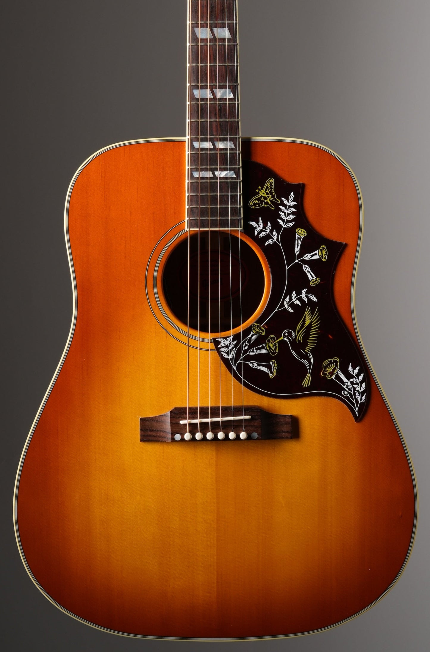 Gibson Hummingbird Original Acoustic Electric Guitar - Heritage Cherry Sunburst, incl. OHSC