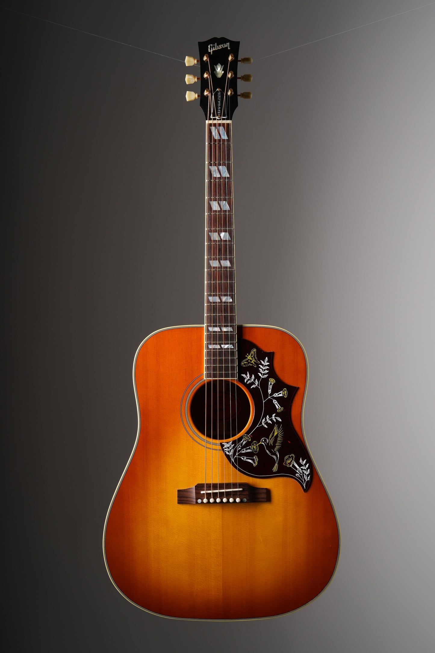 Gibson Hummingbird Original Acoustic Electric Guitar - Heritage Cherry Sunburst, incl. OHSC
