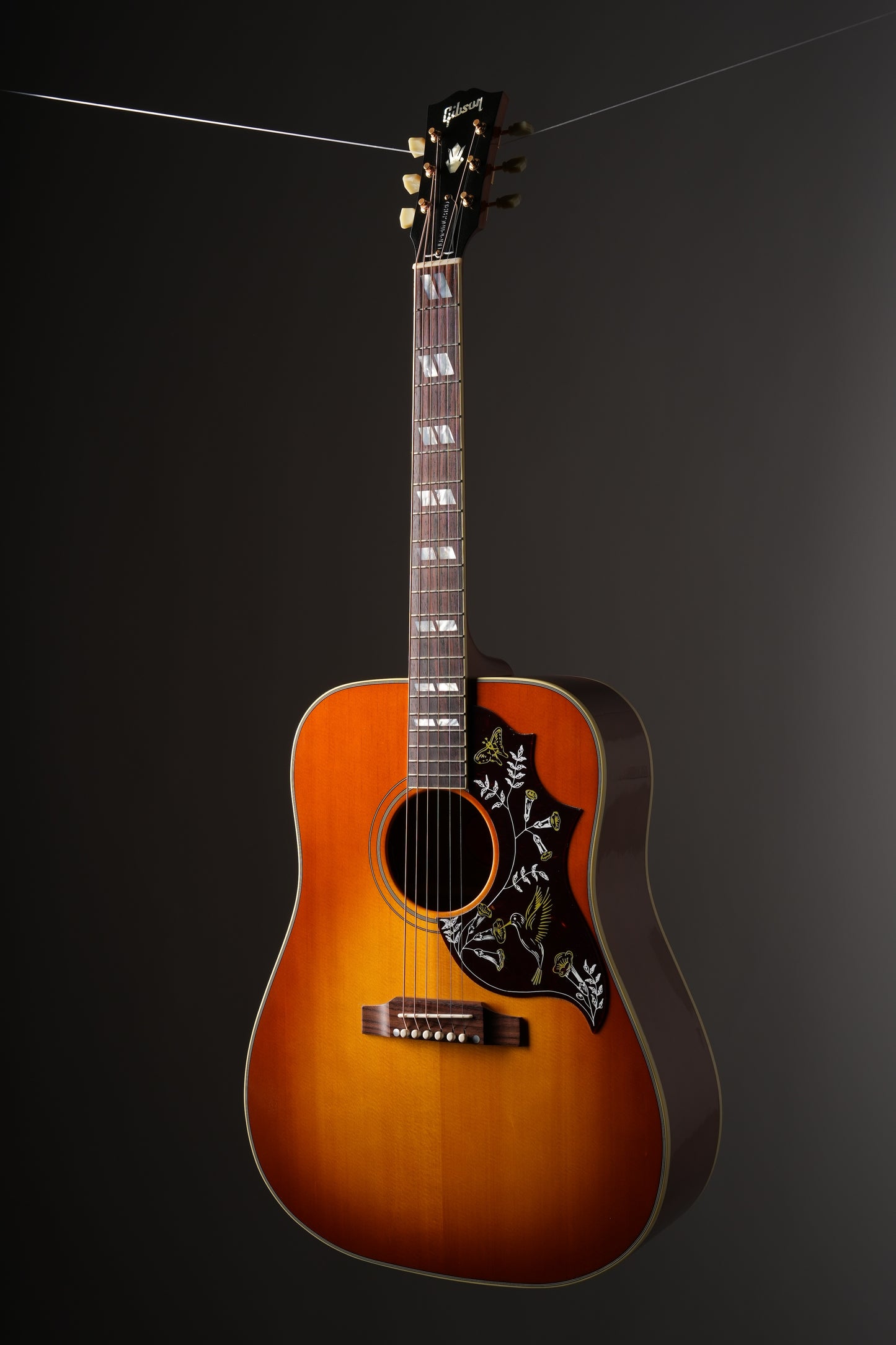 Gibson Hummingbird Original Acoustic Electric Guitar - Heritage Cherry Sunburst, incl. OHSC