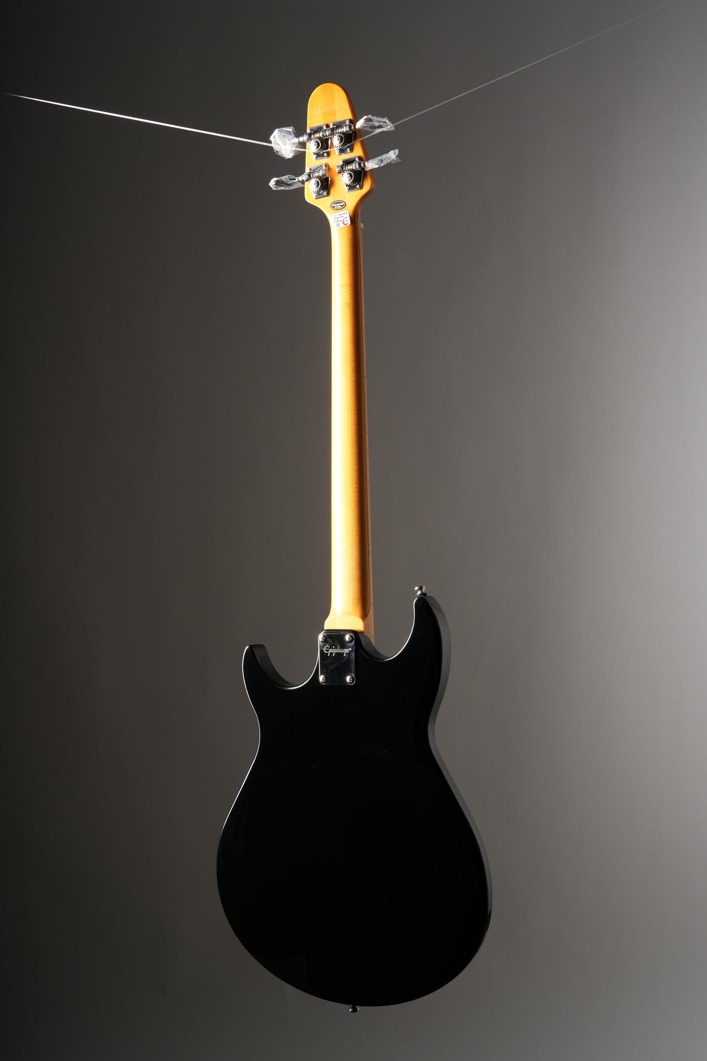 Epiphone Grabber Electric Bass - Ebony, w/ Original Gig Bag