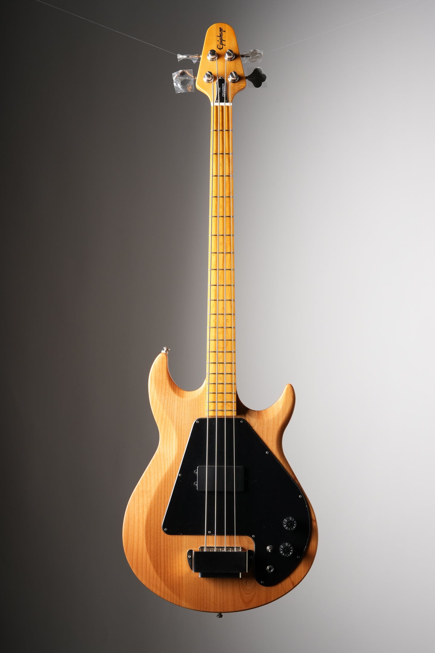 Epiphone Grabber Electric Bass - Natural, w/ Original Gig Bag