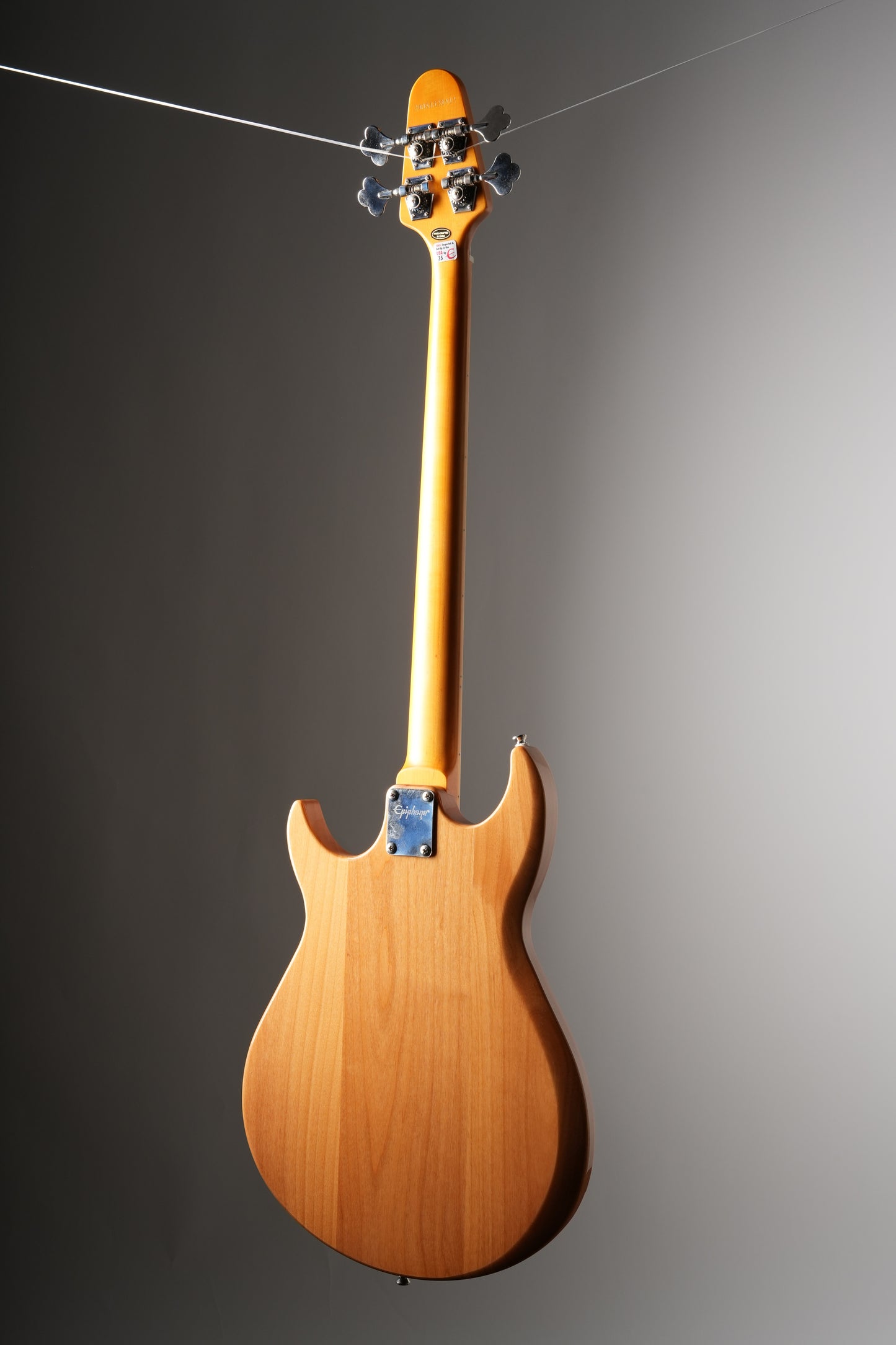 Epiphone Grabber Electric Bass - Natural, w/ Original Gig Bag