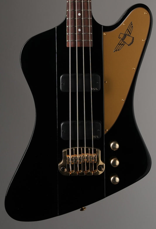 Gibson Rex Brown Thunderbird Electric Bass - Ebony, w/ OHSC