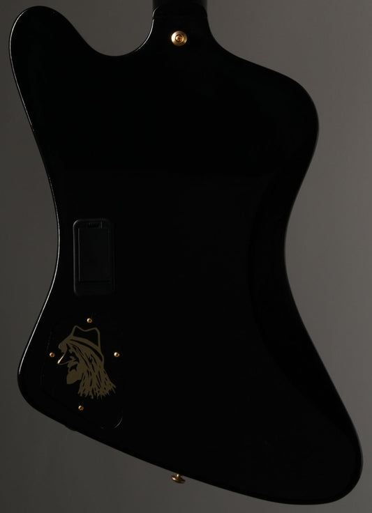 Gibson Rex Brown Thunderbird Electric Bass (signed by Gene Simmons) - Ebony, w/ OHSC