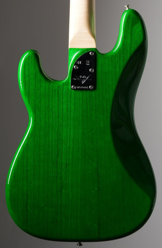 Fender Custom Shop P-Jazz Bass - Trans Green, w/ OHSC