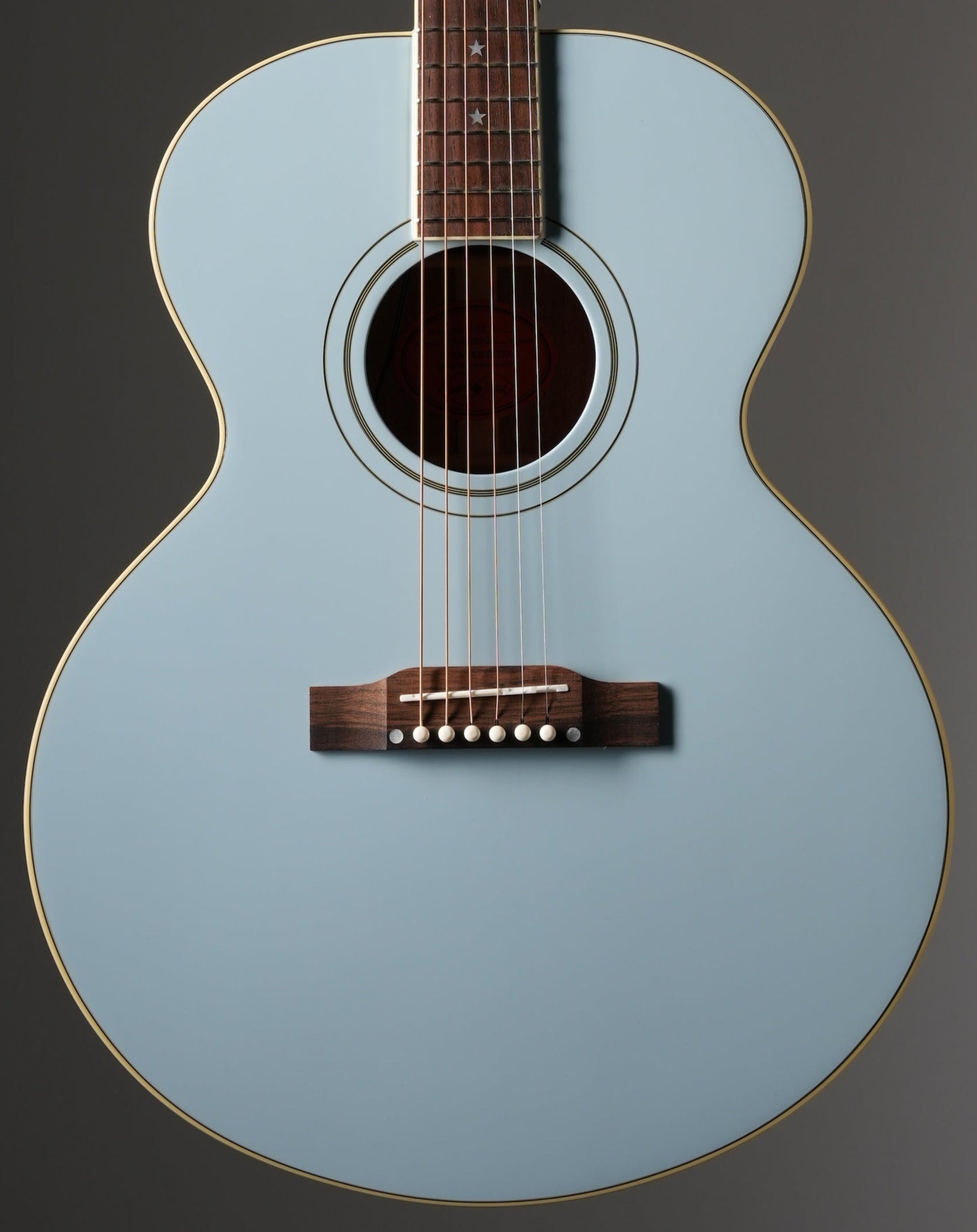 Epiphone "Inspired by Gibson Custom Shop" J-180 LS Acoustic Electric Guitar - Frost Blue, incl. OHSC