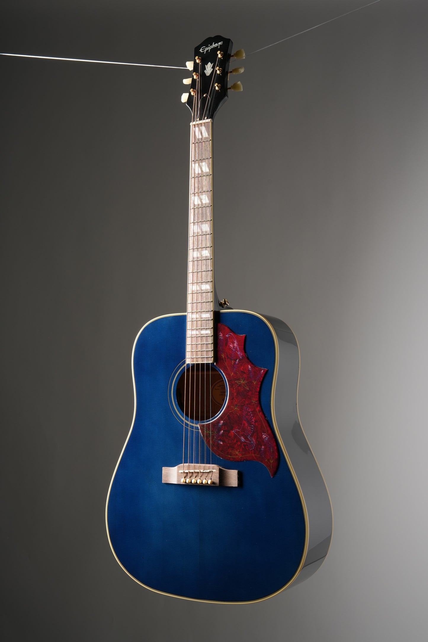 Epiphone Miranda Lambert Bluebird Acoustic Electric Guitar - Bluebonnet, incl. OHSC
