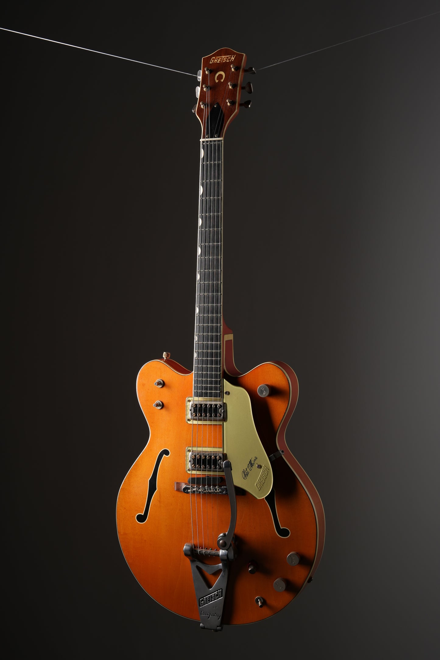 Gretsch (1964) Chet Atkins 6120 Nashville Hollow-Body Electric Guitar - Orange Stain, w/ OHSC