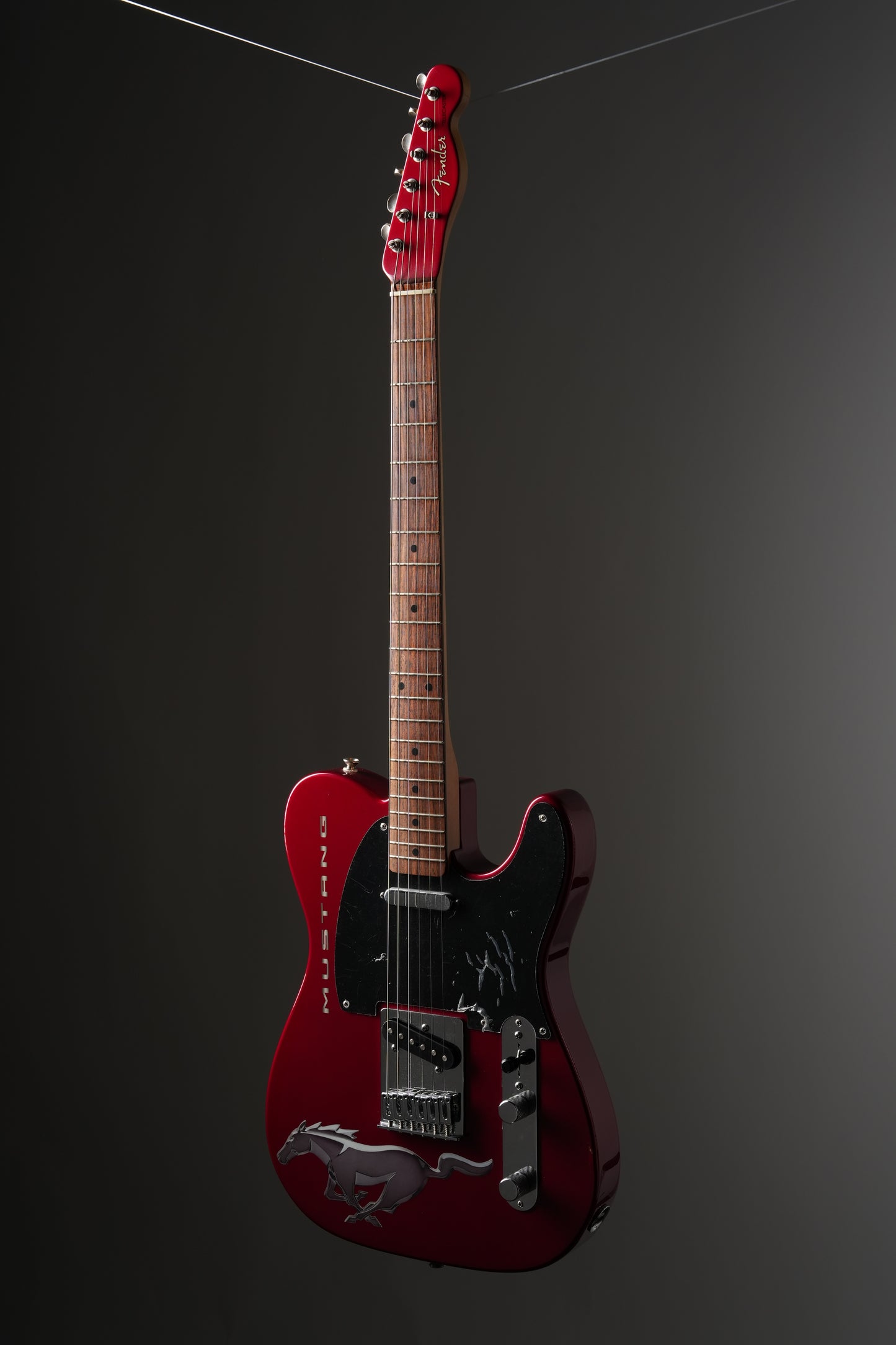 Fender Ford Mustang Limited Edition Telecaster Electric Guitar - Red