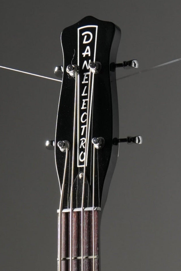 Danelectro '59 DC Short Scale Electric Bass - Black Metalflake
