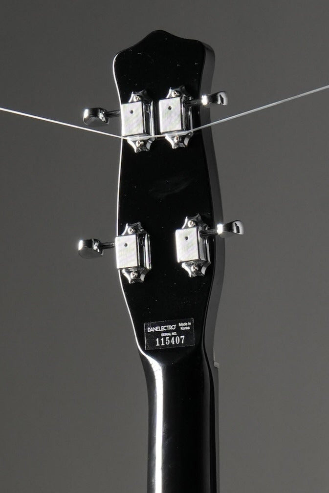 Danelectro '59 DC Short Scale Electric Bass - Black Metalflake