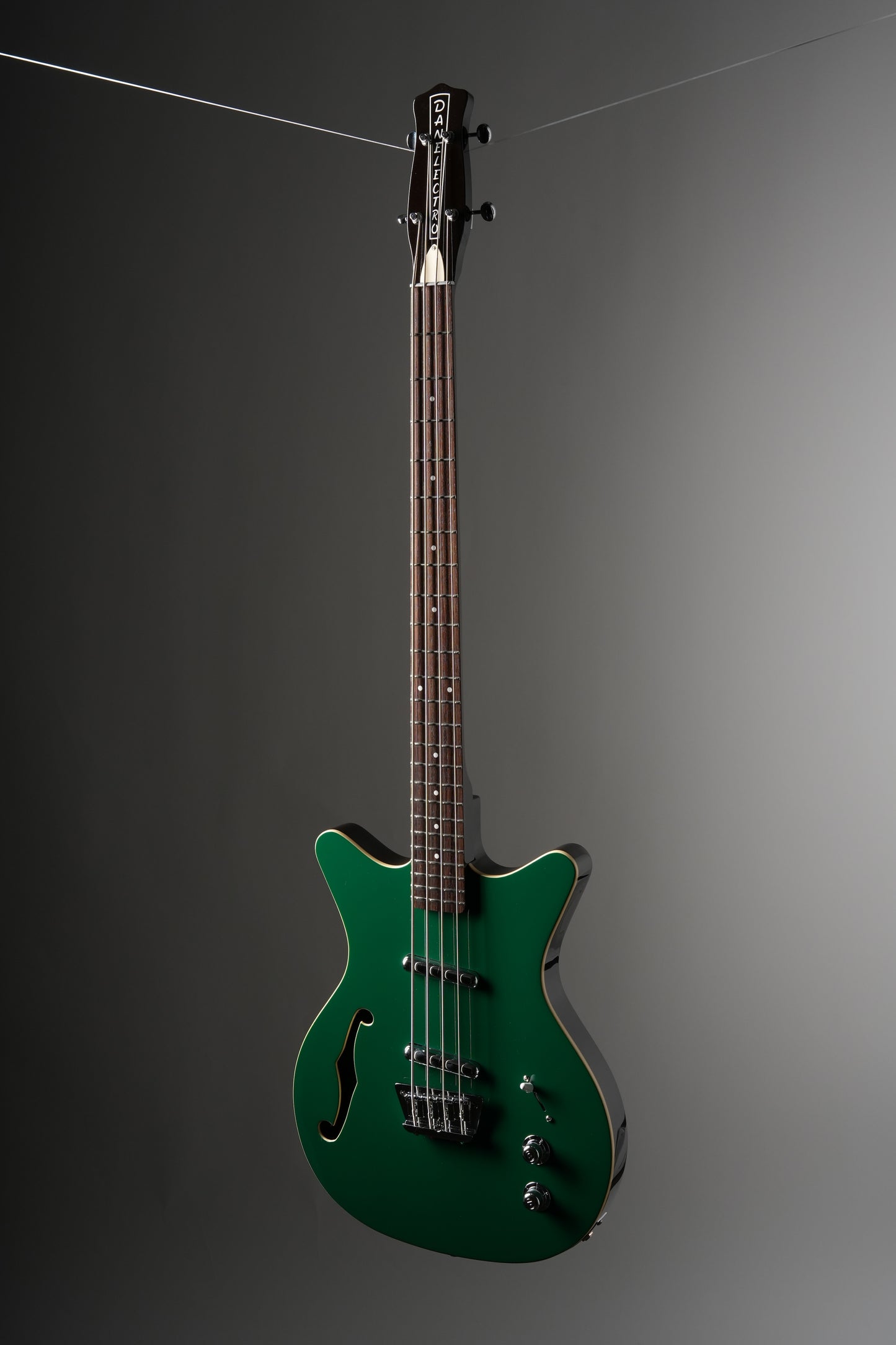Danelectro Fifty Niner Long Scale Electric Bass - Jade Green