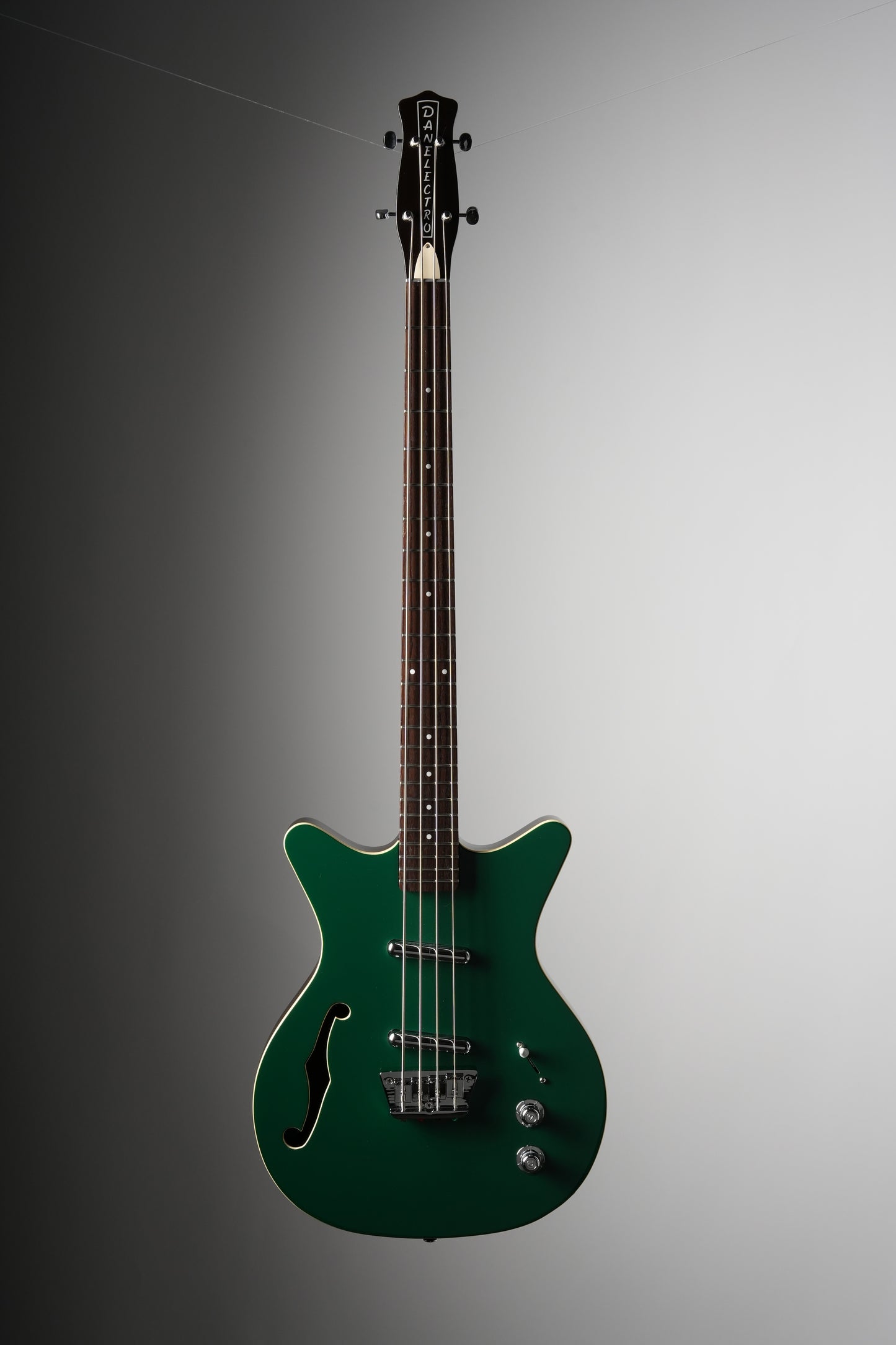 Danelectro Fifty Niner Long Scale Electric Bass - Jade Green