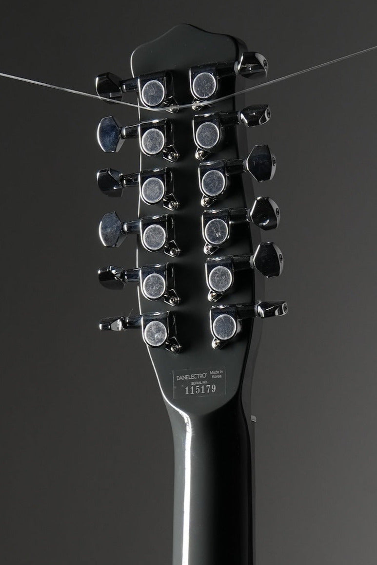 Danelectro Fifty Niner 12-String Semi-Hollowbody Electric Guitar - Black