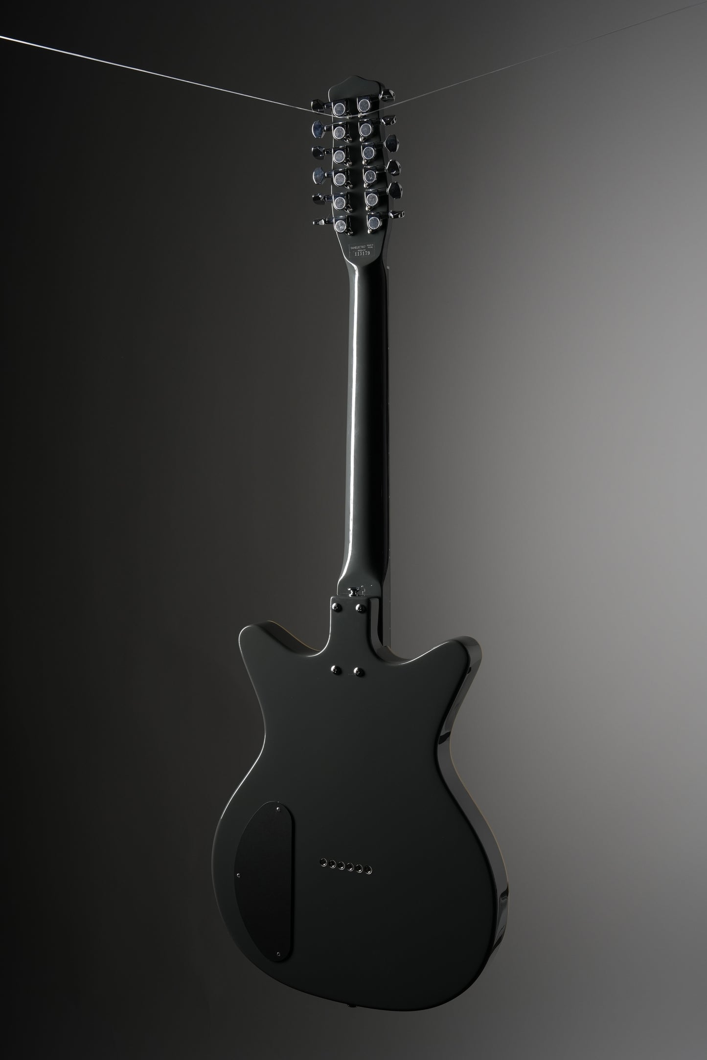 Danelectro Fifty Niner 12-String Semi-Hollowbody Electric Guitar - Black