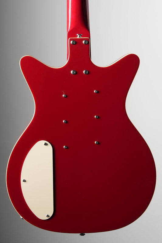 Danelectro Triple Devine Semi-Hollow Electric Guitar - Red