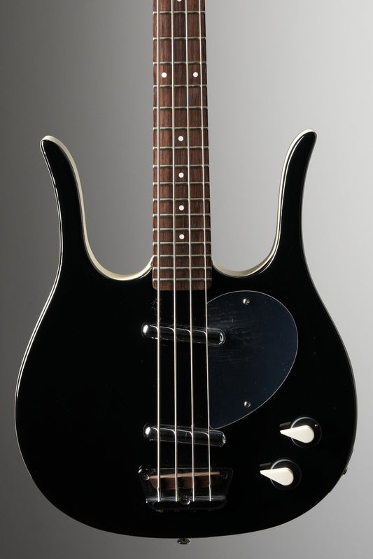 Danelectro Longhorn Shortscale Electric Bass - Black