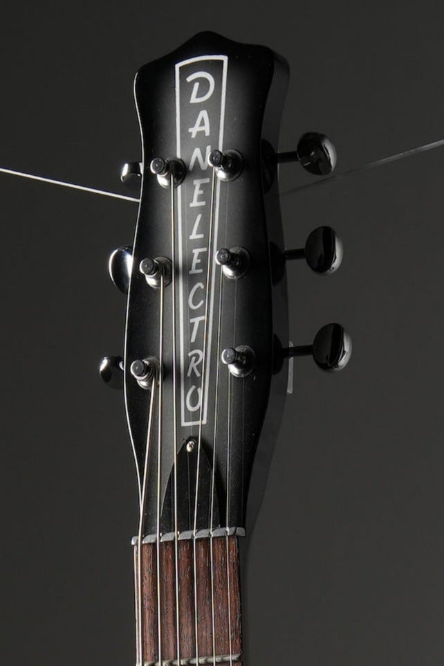 Danelectro Longhorn Baritone Electric Guitar - Silver Burst