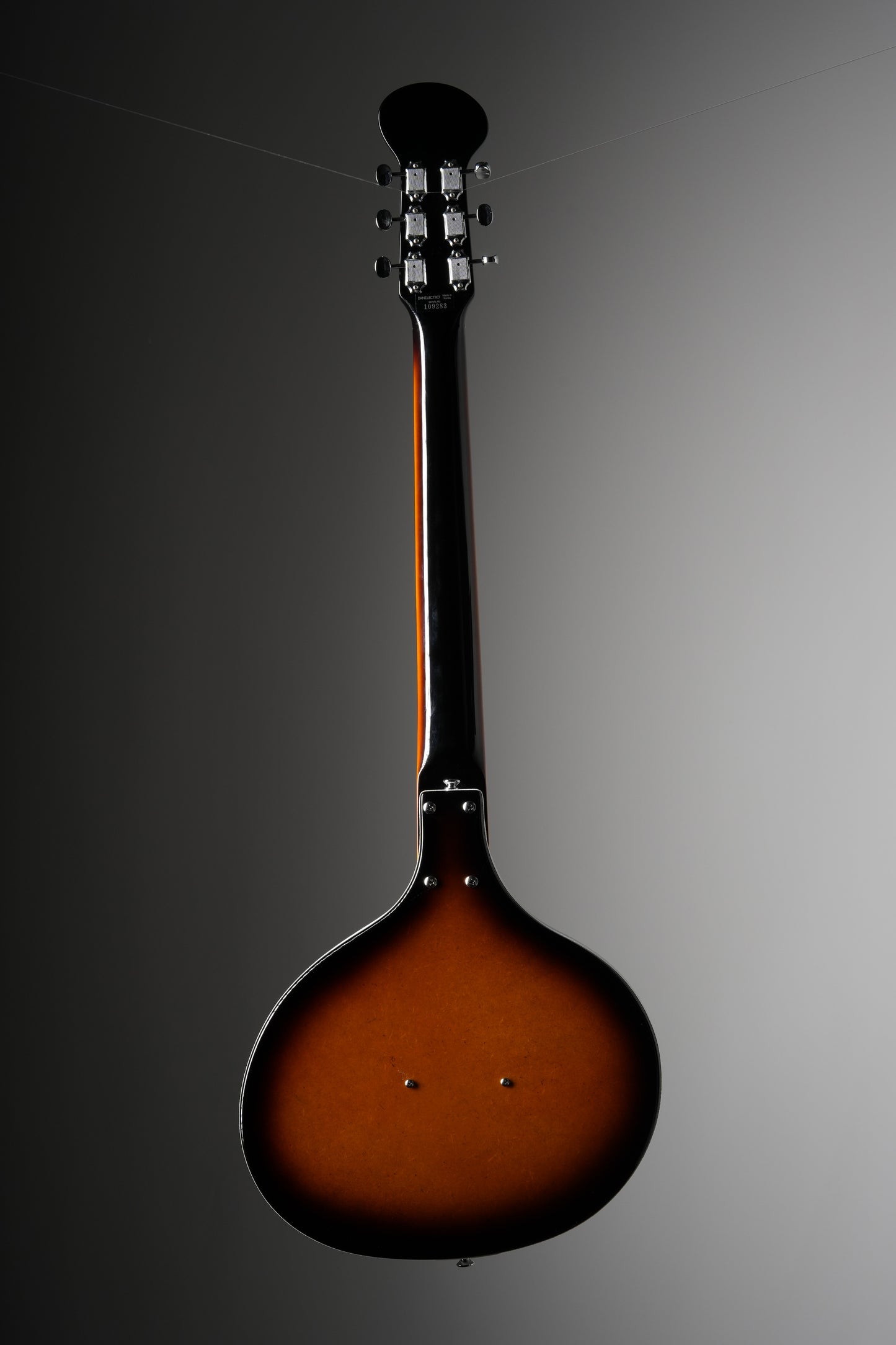 Danelectro Baby Sitar Electric Guitar - Brown Burst