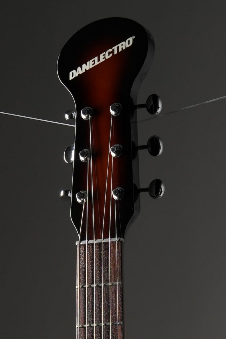Danelectro Baby Sitar Electric Guitar - Brown Burst