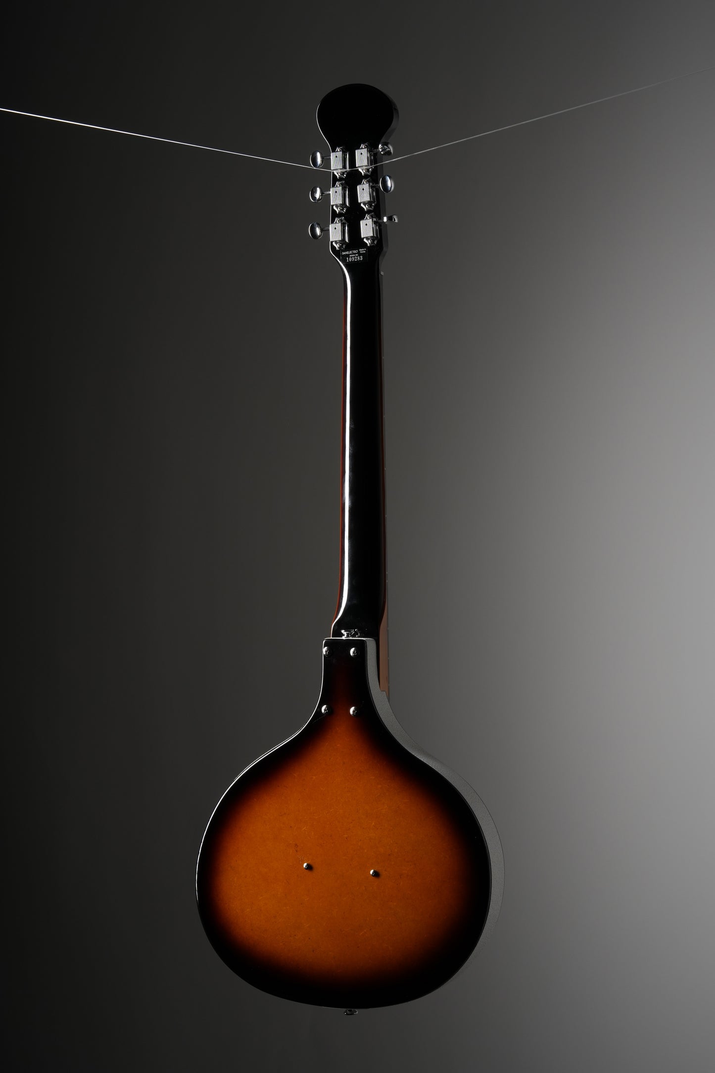 Danelectro Baby Sitar Electric Guitar - Brown Burst