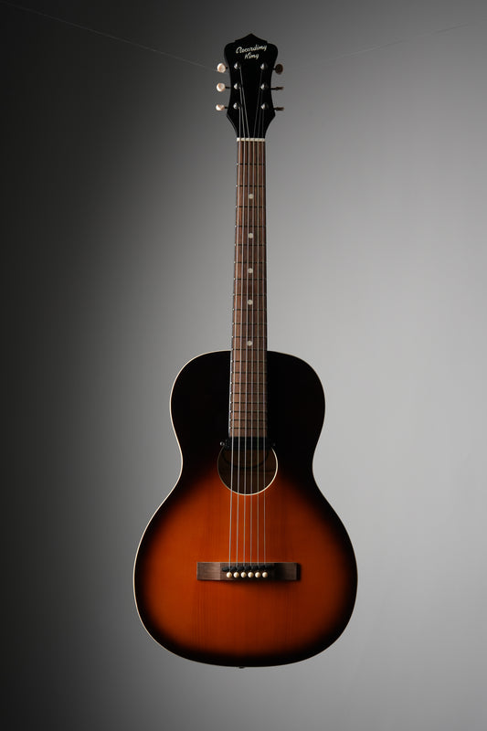 Recording King Dirty '30s Series 9 RPS-9-TS Rubber Bridge Conversion Acoustic Electric Guitar - Sunburst